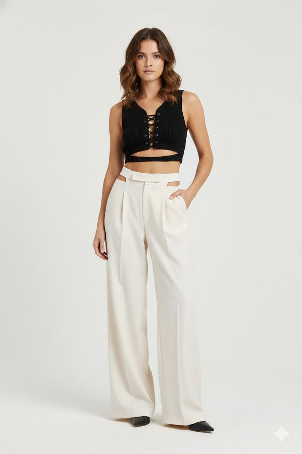 Grey Relaxed Fit Pant